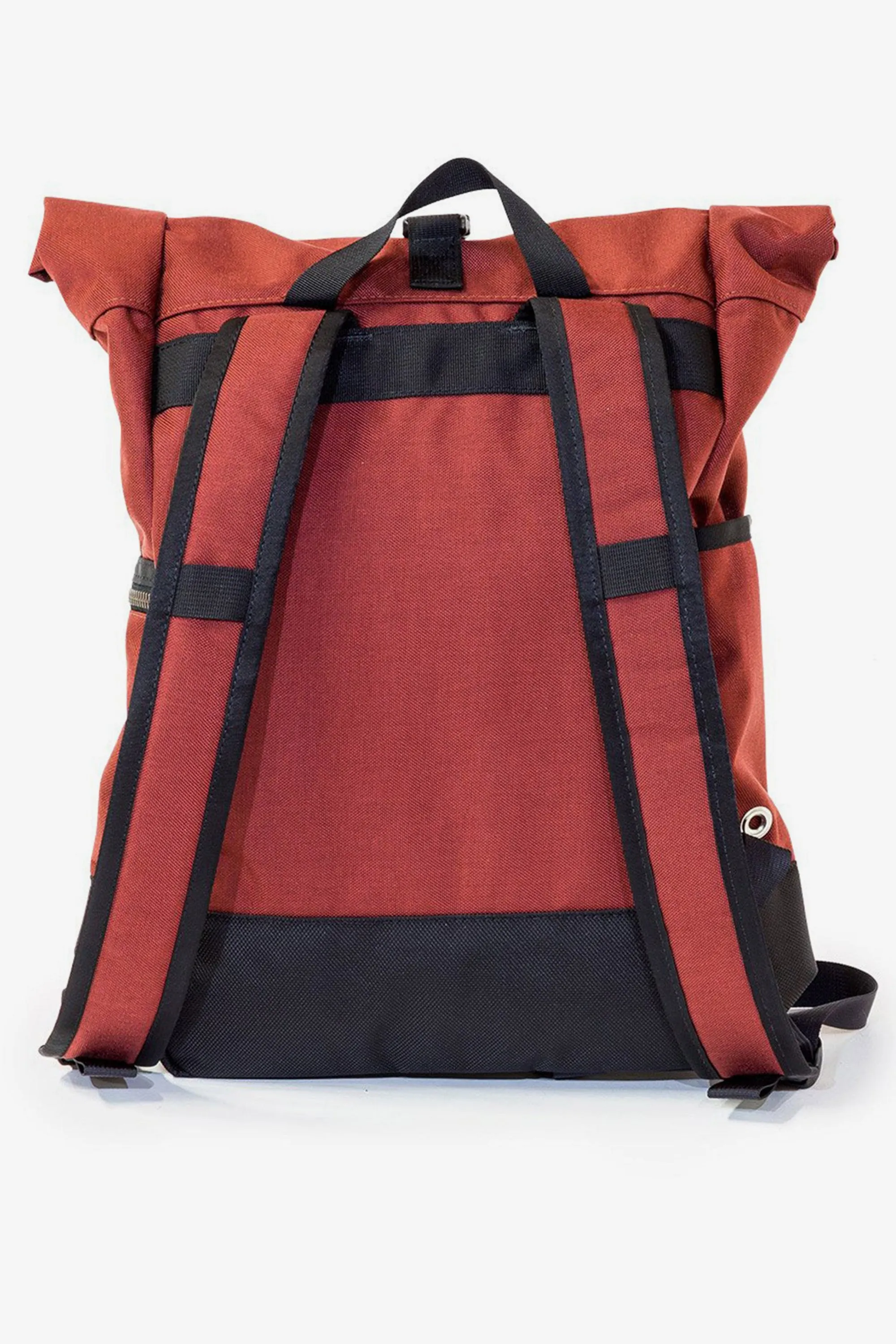 Sycamore Roll Top Backpack - Brick