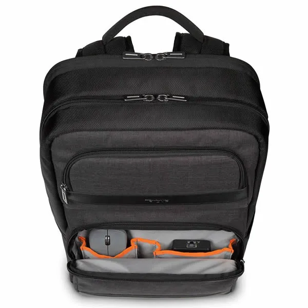 Targus  CitySmart 12.5 - 5.6" Advanced Laptop Backpack - Black/Grey