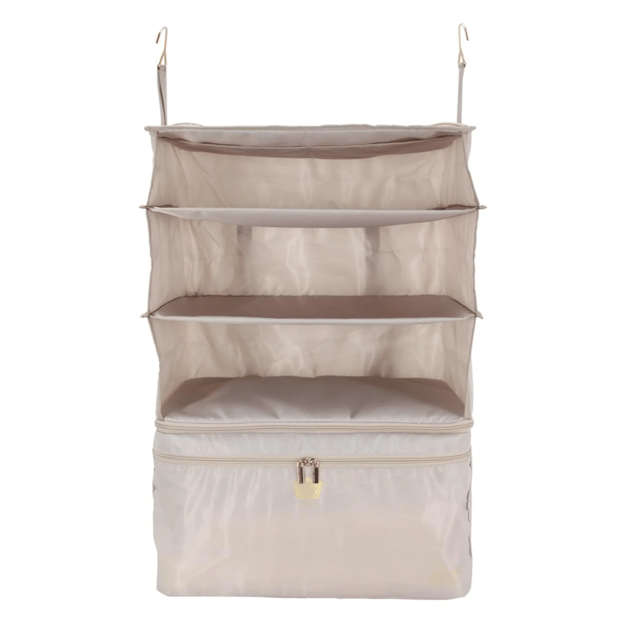 THE BAGGAGE BUTLER by MARCY MCKENNA | LUGGAGE SHELF TRAVEL ORGANIZER