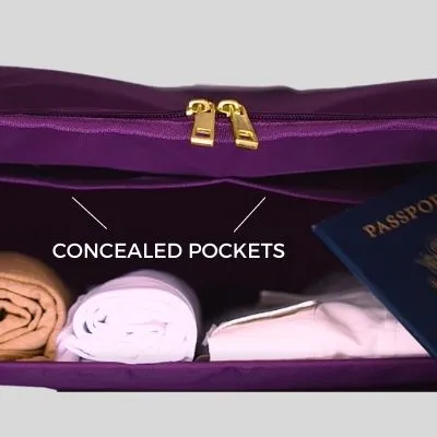 THE BAGGAGE BUTLER by MARCY MCKENNA | LUGGAGE SHELF TRAVEL ORGANIZER