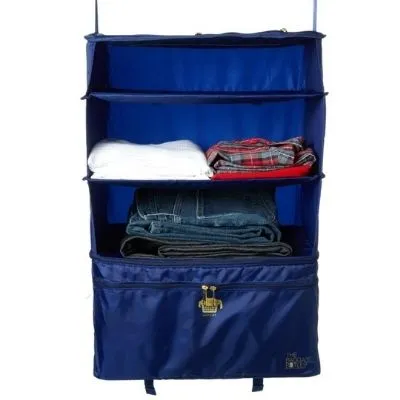 THE BAGGAGE BUTLER by MARCY MCKENNA | LUGGAGE SHELF TRAVEL ORGANIZER