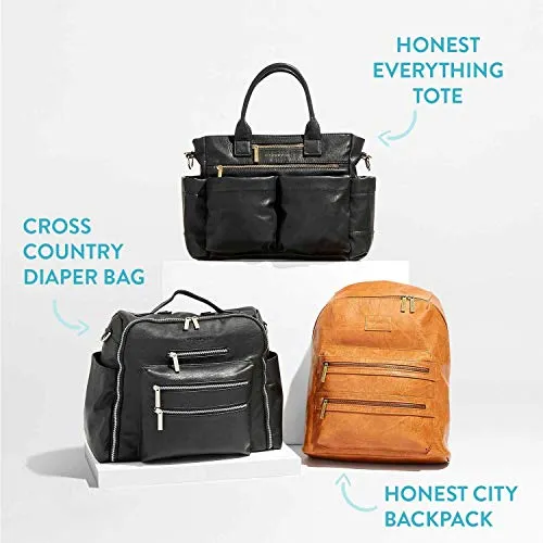 The Honest Company City Backpack, 5 lb, Black