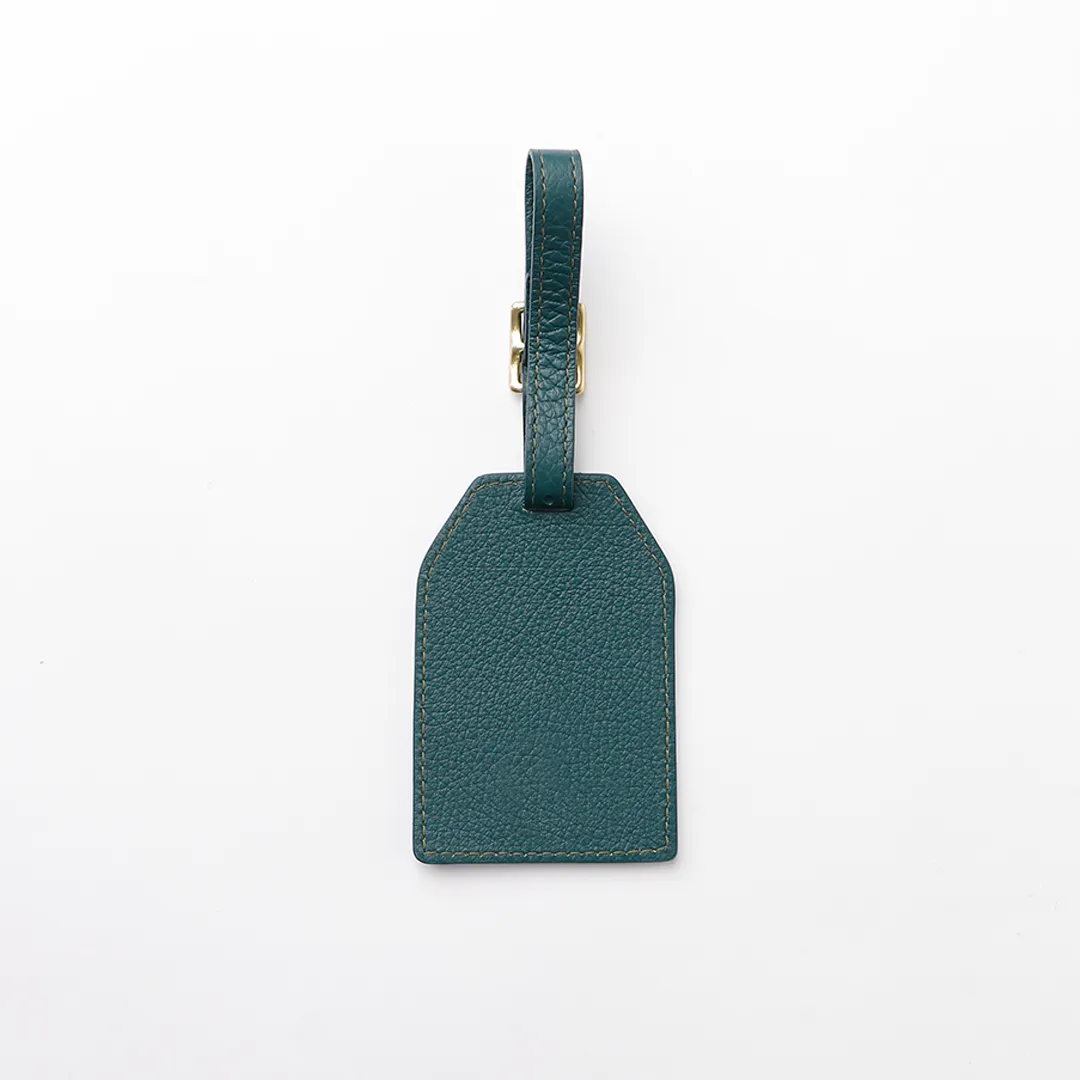 Travel Identifing Tag - Pebble Green