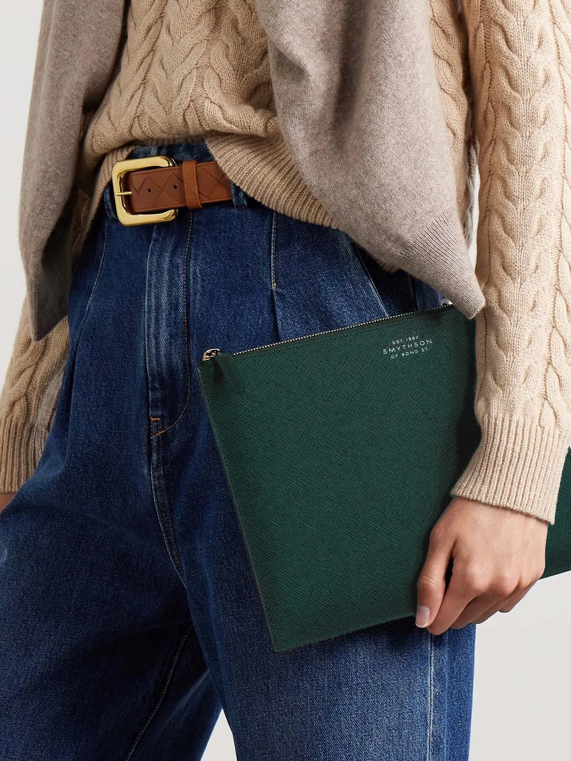 Travel Pouch in Panama Forest