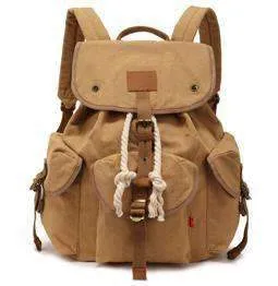 Vintage Rucksack Travel Backpack