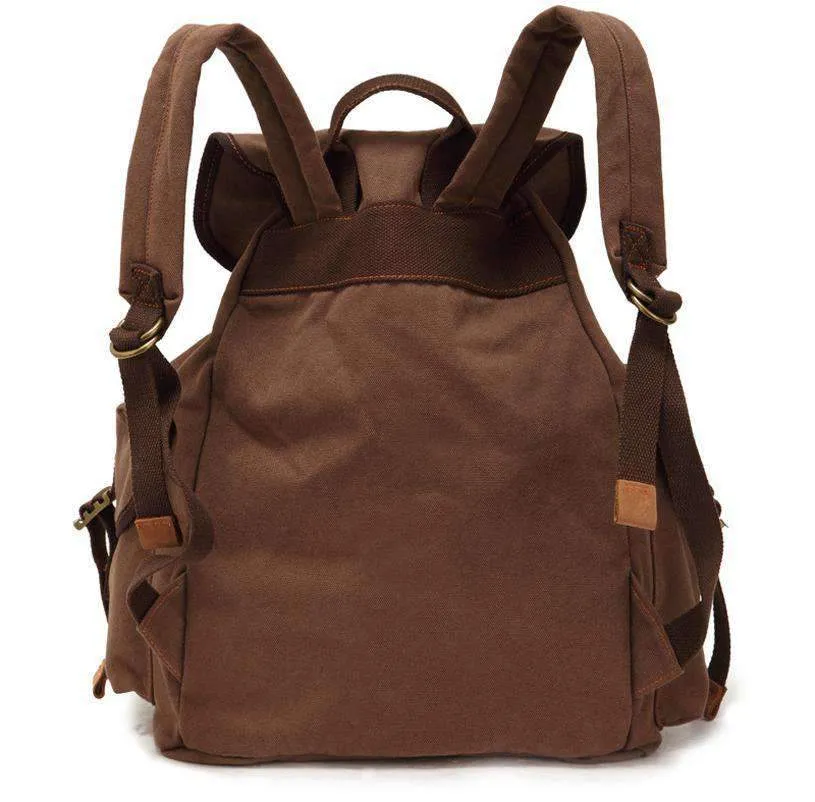 Vintage Rucksack Travel Backpack