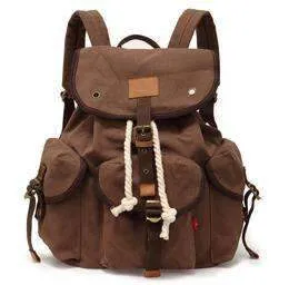 Vintage Rucksack Travel Backpack